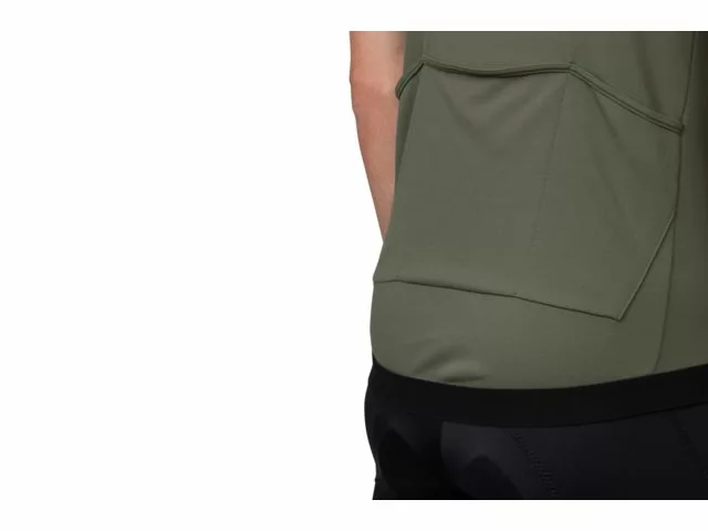 AGU Core Kortærmet Jersey Army Grøn - Billede 6