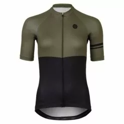 AGU Duo Kortærmet Women Jersey Army Grøn