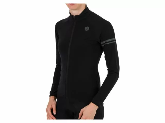 AGU Essential Thermo Langærmet Cykeltrøje Til Kvinder Sort 5 AGU Essential Thermo Langærmet Cykeltrøje Til Kvinder Sort - Billede 3