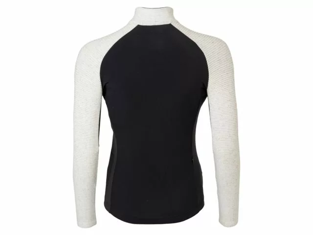AGU SIX6 Mid Layer Jersey Wmn Sort/Hvid - Billede 2