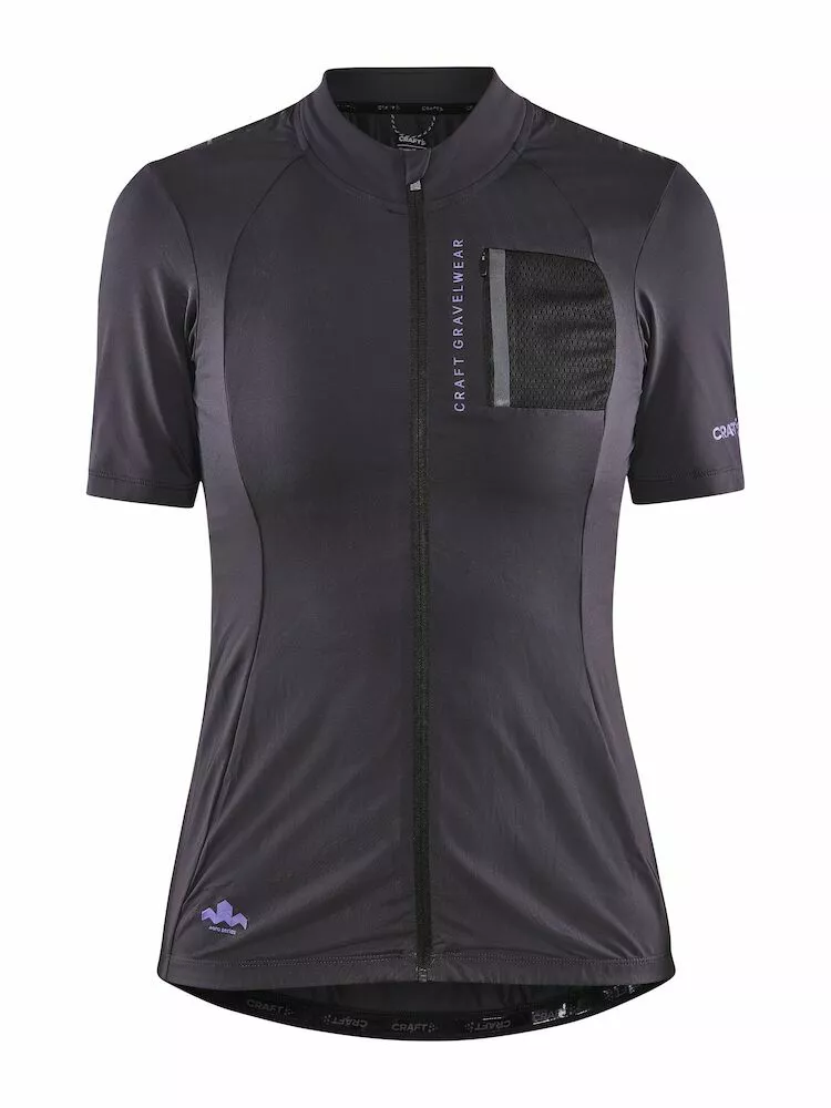 Craft Adv Offroad Cykeltrøje Til Kvinder Sort/Grå 3 Craft Adv Offroad Cykeltrøje Til Kvinder Sort/Grå