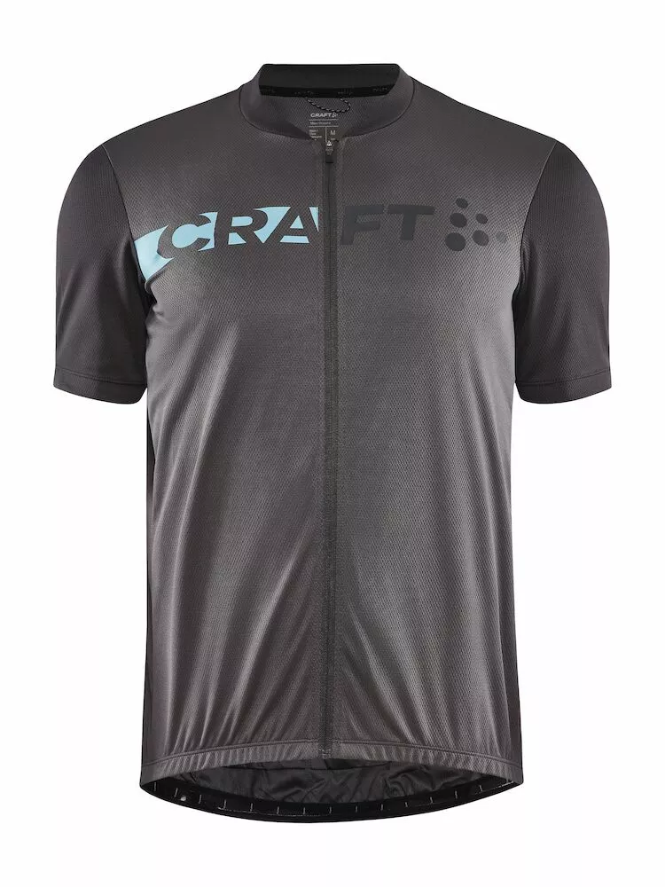 Craft Core Endur Logo Cykeltrøje Grå/Turkis 3 Craft Core Endur Logo Cykeltrøje Grå/Turkis