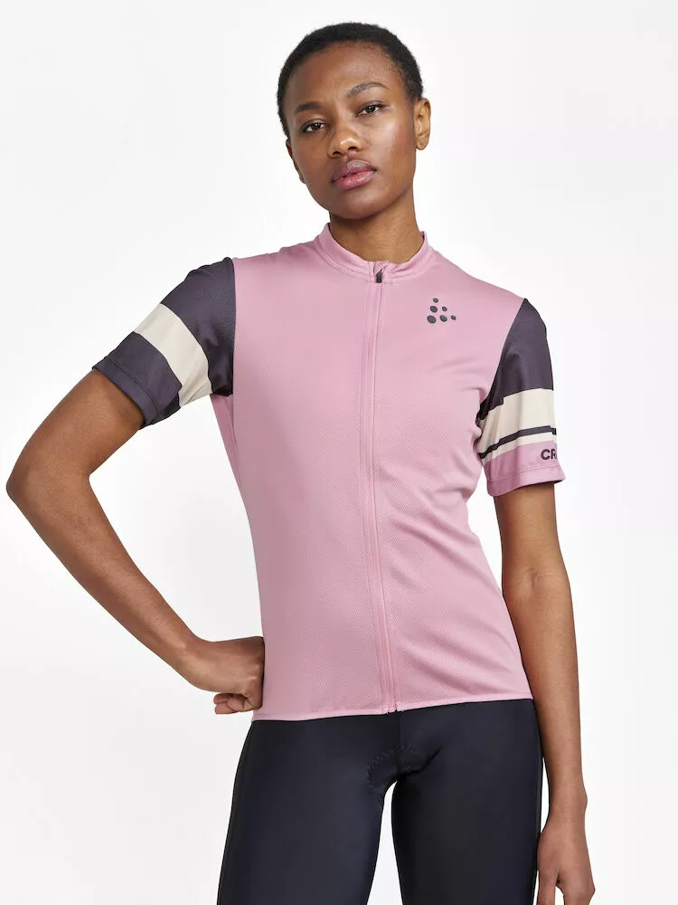 Craft Core Endur Logo Cykeltrøje Til Kvinder Lyserød - Billede 2