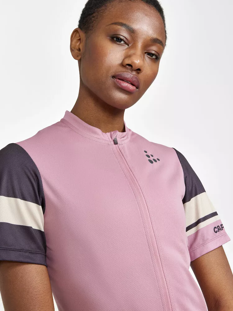 Craft Core Endur Logo Cykeltrøje Til Kvinder Lyserød - Billede 4