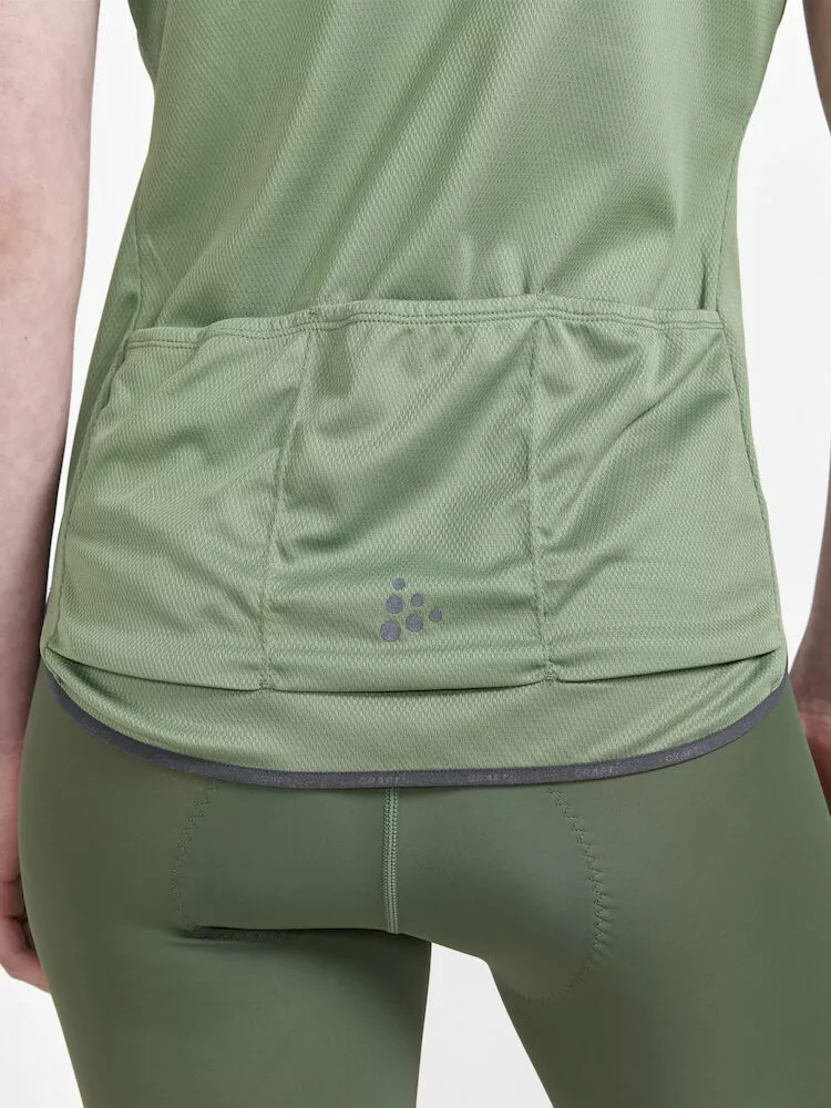 Craft Core Endur Logo Cykeltrøje Til Kvinder Grøn - Billede 5