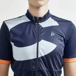 Craft Endur Logo Jersey Til Kvinder Blå/Orange -Endura Salg Craft Endur Logo Jersey Til Kvinder 1613557433 04