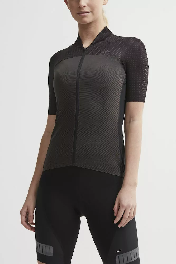 Craft Hale Glow Jersey Dame Sort - Billede 2