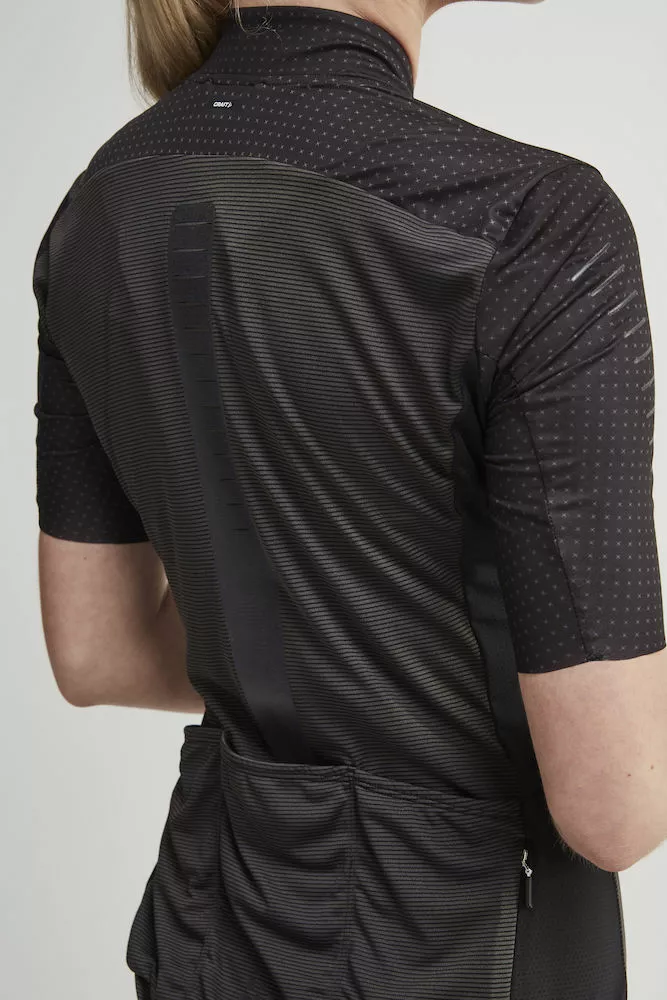 Craft Hale Glow Jersey Dame Sort - Billede 4