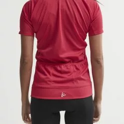 Craft Rise Jersey Rød Til Kvinder 8 Craft Rise Jersey Rød Til Kvinder -Endura Salg Craft Rise Jersey Roed til Kvinder 1568974541 02