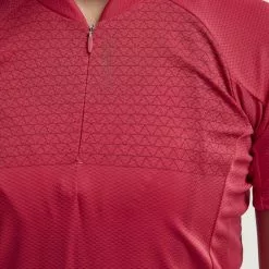 Craft Rise Jersey Rød Til Kvinder 9 Craft Rise Jersey Rød Til Kvinder -Endura Salg Craft Rise Jersey Roed til Kvinder 1568974541 03