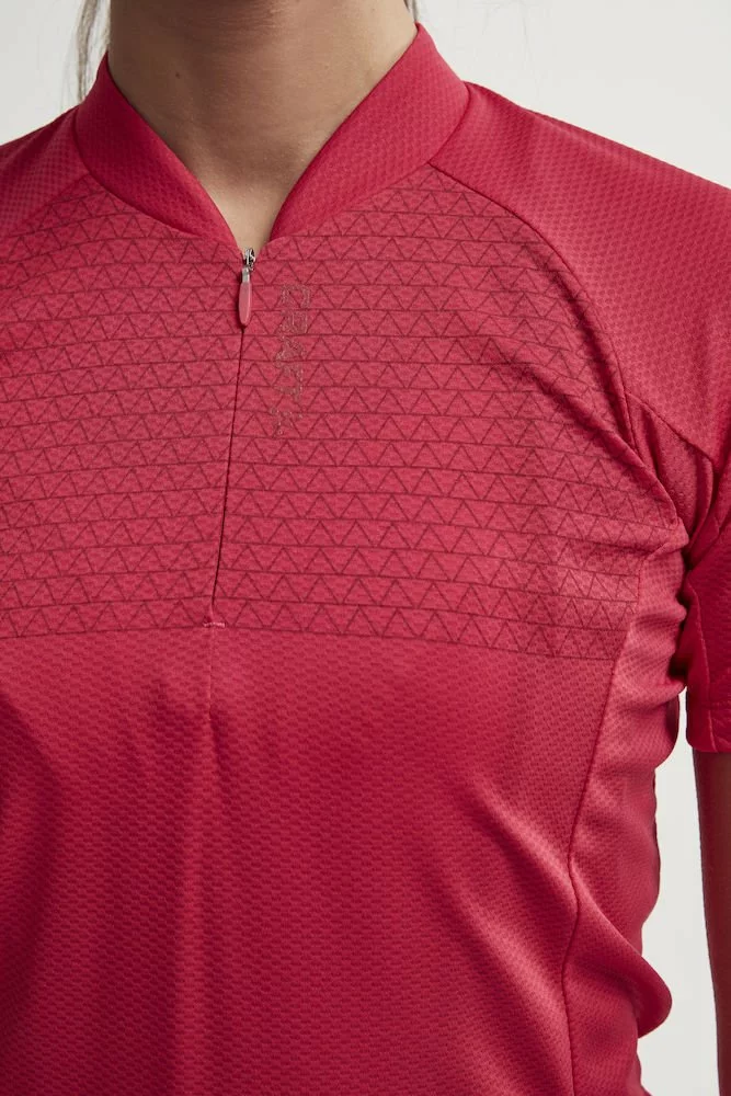 Craft Rise Jersey Rød Til Kvinder 6 Craft Rise Jersey Rød Til Kvinder - Billede 4