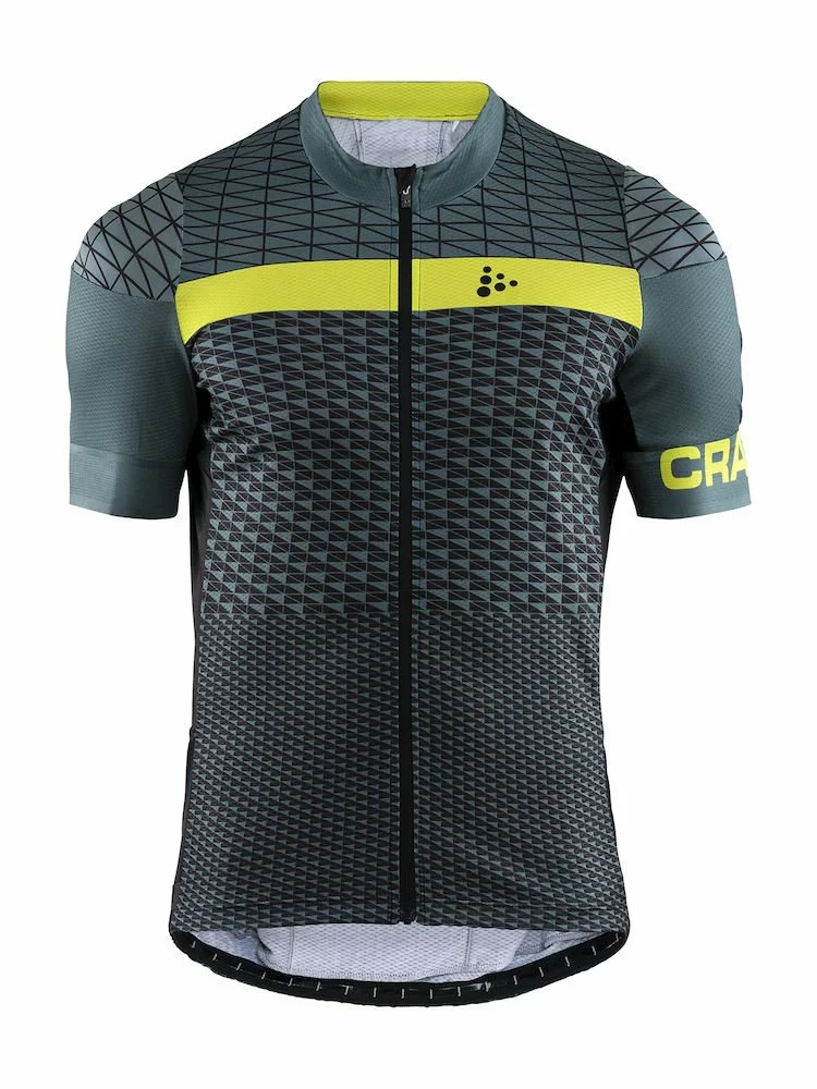 Craft Route Cykeltrøje Sort/Grå 3 Craft Route Cykeltrøje Sort/Grå