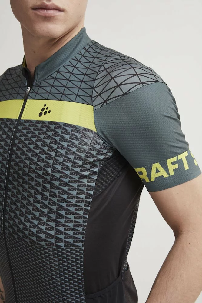 Craft Route Cykeltrøje Sort/Grå 6 Craft Route Cykeltrøje Sort/Grå - Billede 4