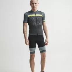 Craft Route Cykeltrøje Sort/Grå 11 Craft Route Cykeltrøje Sort/Grå -Endura Salg Craft Route cykeltroeje Graa groenSort 1551949290 04