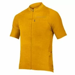 Endura GV500 Reiver Kortærmet Cykeltrøje Gul