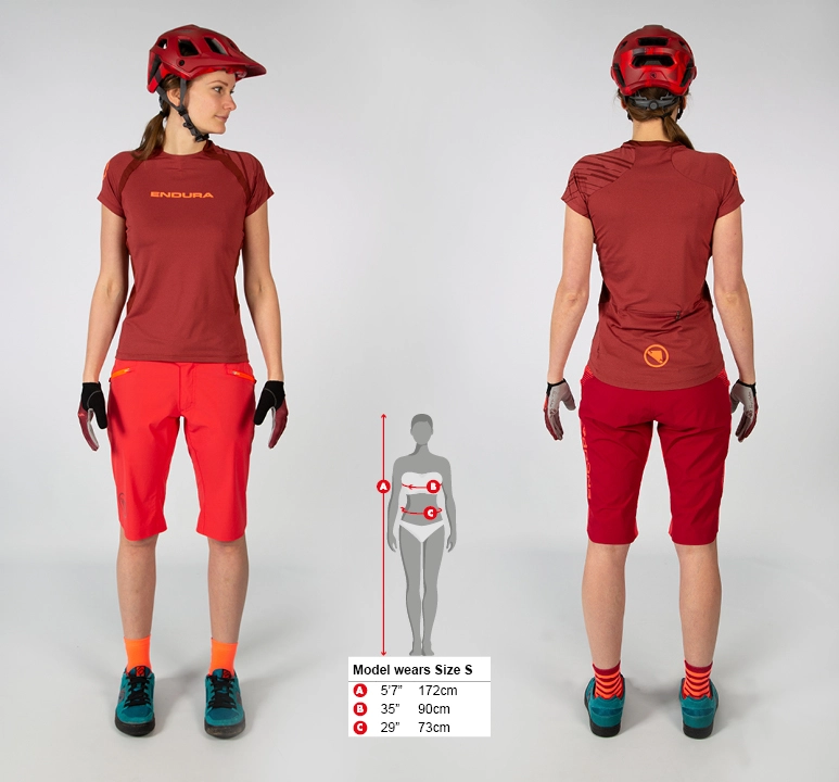 Endura Women's SingleTrack Jersey Moss 4 Endura Women's SingleTrack Jersey Moss - Billede 2