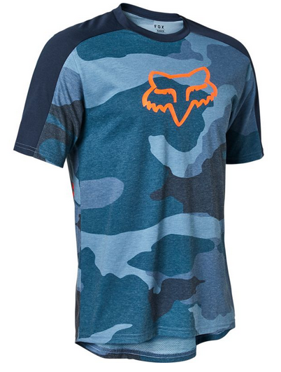 FOX Fox Ranger DriRelease Kortærmet Trøje Blå Camo 3 FOX Fox Ranger DriRelease Kortærmet Trøje Blå Camo