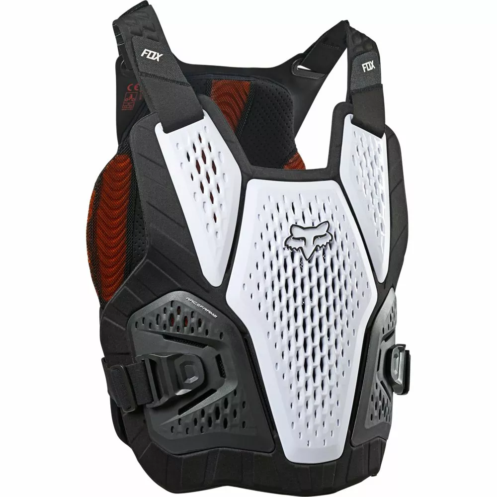 FOX Raceframe Impact D3O SB Body Armor Hvid 3 FOX Raceframe Impact D3O SB Body Armor Hvid