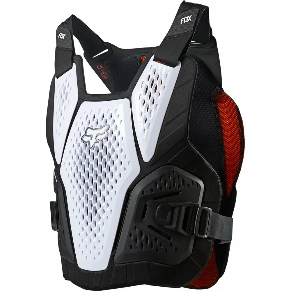 FOX Raceframe Impact D3O SB Body Armor Hvid 4 FOX Raceframe Impact D3O SB Body Armor Hvid - Billede 2