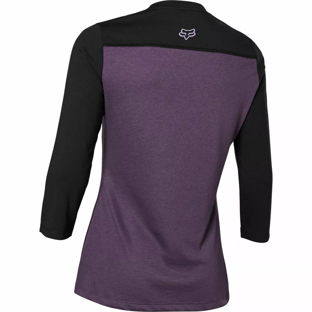 FOX Ranger Drirelease 3/4 Trøje Til Kvinder Lilla 4 FOX Ranger Drirelease 3/4 Trøje Til Kvinder Lilla - Billede 2