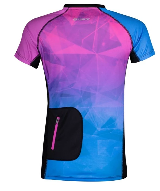 Force MTB Core Trøje Til Kvinder Blå / Pink - Billede 2