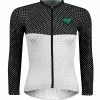 Force Points Langærmet Jersey Til Kvinder Sort/Hvid/Turkis -Endura Salg Force Points Langaermet Jersey til Kv 1623154999