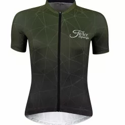 Force Spangle Cykeltrøje Grøn Til Kvinder