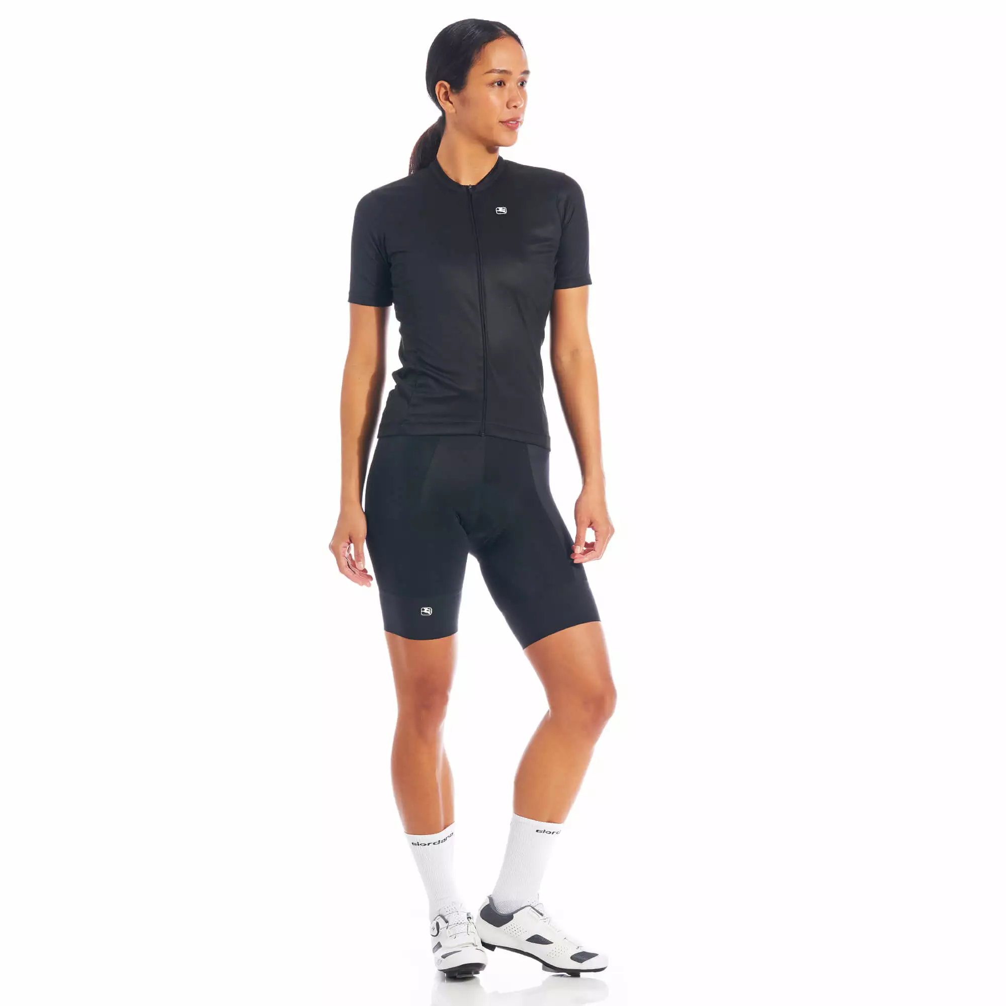 Giordana Fusion Jersey Dame Sort - Billede 3