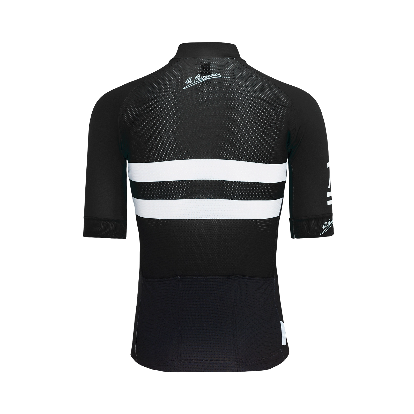 Marcello Bergamo 77MB Como Jersey Sort 4 Marcello Bergamo 77MB Como Jersey Sort - Billede 2