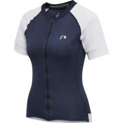 Newline Core Kortærmet Dame Cykeltrøje Hvid / Navy Blå