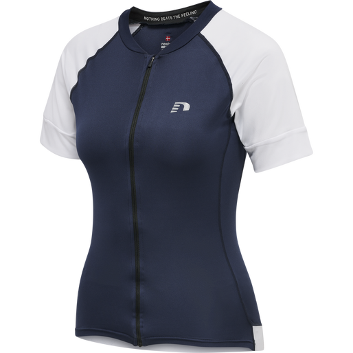 Newline Core Kortærmet Dame Cykeltrøje Hvid / Navy Blå 3 Newline Core Kortærmet Dame Cykeltrøje Hvid / Navy Blå