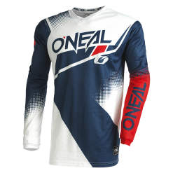 Oneal O'Neal Element Racewear MTB Trøje Blå / Hvid / Rød