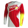 Oneal O'Neal Element Racewear MTB Trøje Hvid / Rød / Neon Gul -Endura Salg ONeal Element Racewear MTB Troeje Hv 1632737535