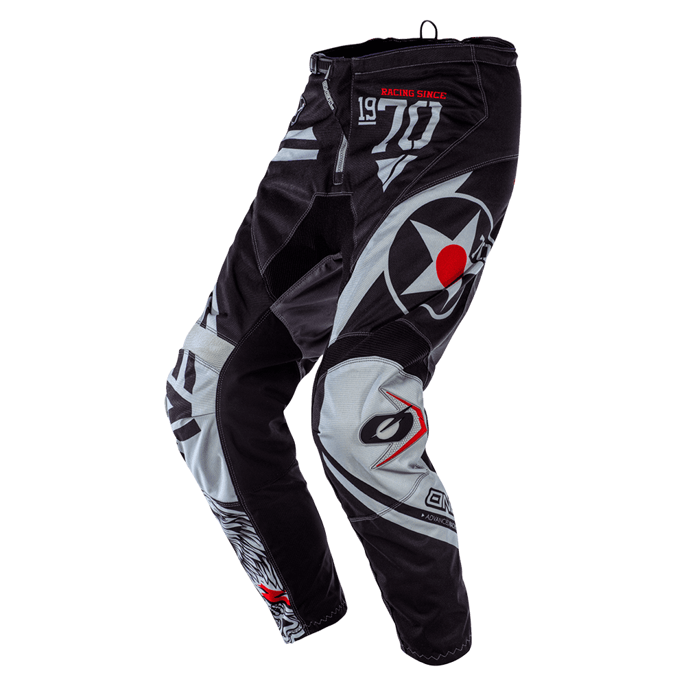 Oneal O'Neal Element Warhawk MTB Bukser Sort / Grå / Rød 3 Oneal O'Neal Element Warhawk MTB Bukser Sort / Grå / Rød