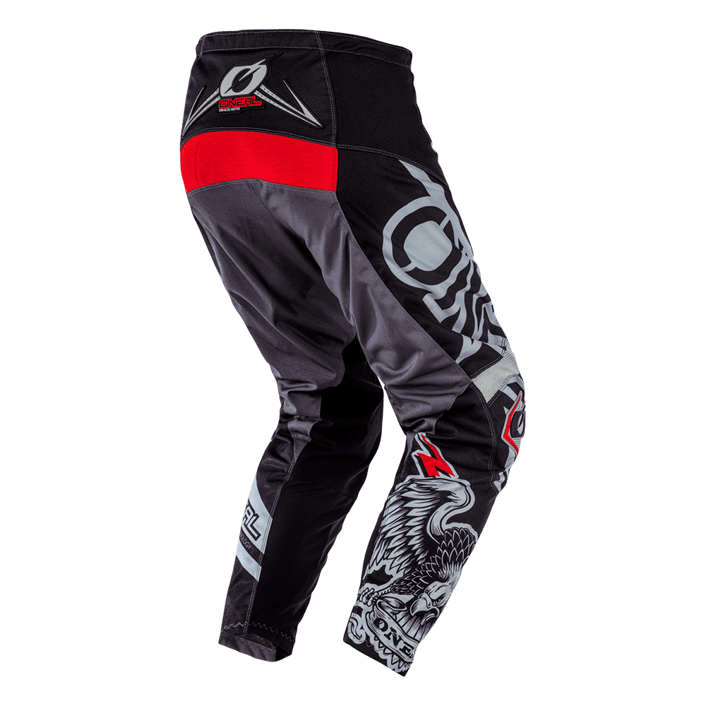 Oneal O'Neal Element Warhawk MTB Bukser Sort / Grå / Rød 4 Oneal O'Neal Element Warhawk MTB Bukser Sort / Grå / Rød - Billede 2