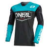 Oneal O'Neal Mayhem Hexx MTB Trøje Sort / Turkis -Endura Salg ONeal Mayhem Hexx MTB Troeje Sort 1604917854