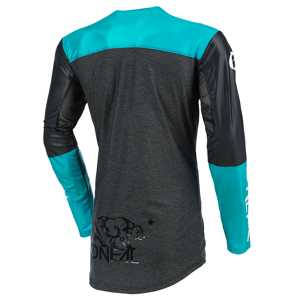 Oneal O'Neal Mayhem Hexx MTB Trøje Sort / Turkis - Billede 2