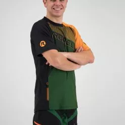 Rogelli Adventure MTB Trøje Grøn / Orange -Endura Salg Rogelli Adventur MTB Troeje Groen Or 1610459131 02