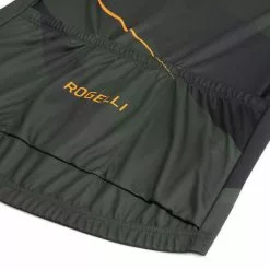 Rogelli Buzz Cykeltrøje - Grøn/Orange -Endura Salg Rogelli Buzz Cykeltroeje GroenOrang 1645430802 03