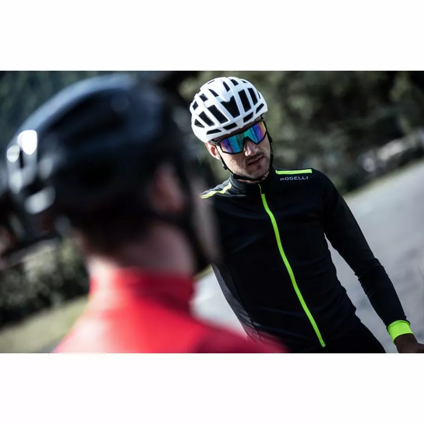 Rogelli Core Langeærmet Cykeltrøje Sort/Neon 9 Rogelli Core Langeærmet Cykeltrøje Sort/Neon - Billede 7