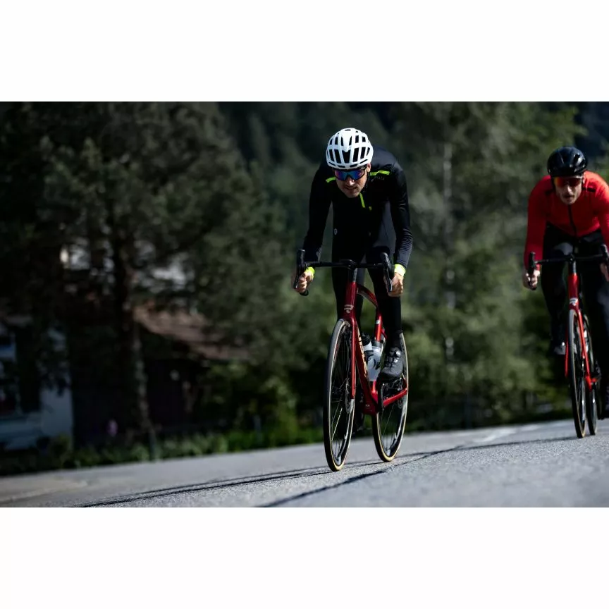 Rogelli Core Langeærmet Cykeltrøje Sort/Neon 10 Rogelli Core Langeærmet Cykeltrøje Sort/Neon - Billede 8