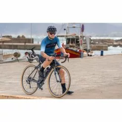 Rogelli Dawn Cykeltrøje Blå -Endura Salg Rogelli Dawn Cykeltroeje Blaa 1678451106 06