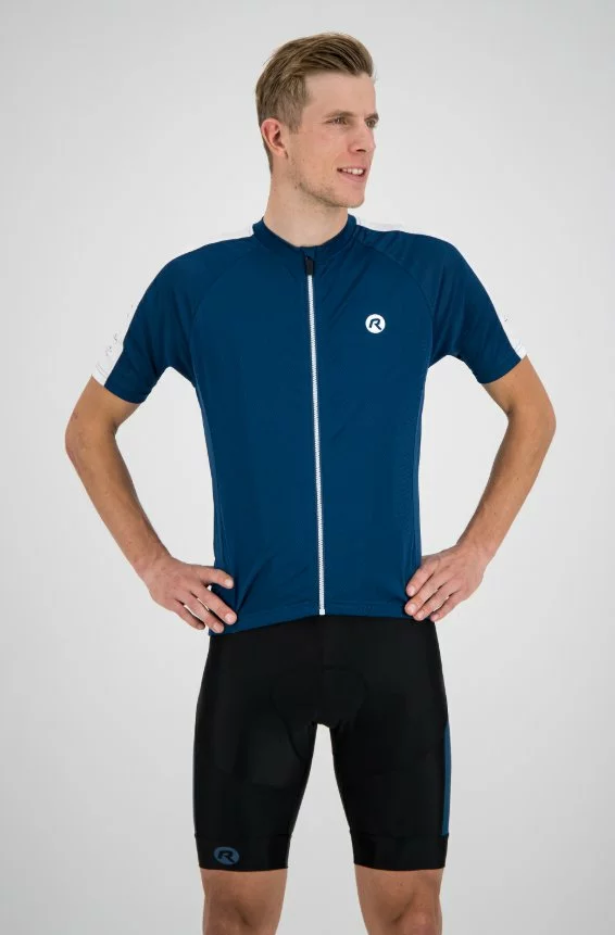 Rogelli Explore Cykeljersey - Blå 5 Rogelli Explore Cykeljersey - Blå - Billede 3