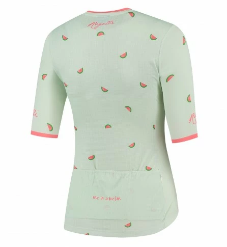 Rogelli Fruity Jersey Til Kvinder - Mint 4 Rogelli Fruity Jersey Til Kvinder - Mint - Billede 2