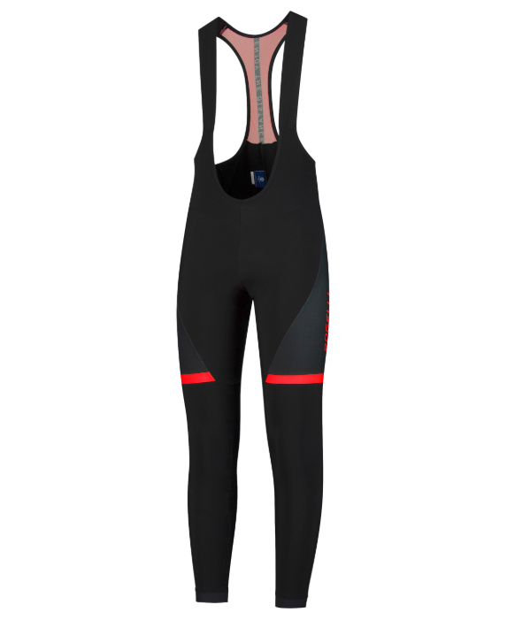 Rogelli Fuse Bibtights - Sort / Rød