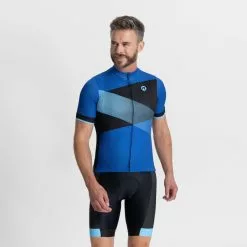 Rogelli Groove Cykeltrøje Blå -Endura Salg Rogelli Groove Cykeltroeje Blaa 1678445791 03