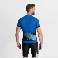 Rogelli Groove Cykeltrøje Blå -Endura Salg Rogelli Groove Cykeltroeje Blaa 1678445791 04