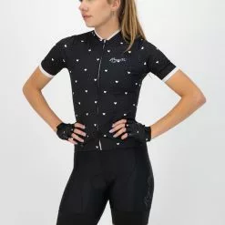 Rogelli Hearts Kortærmet Jersey Til Kvinder Sort / Hvid 12 Rogelli Hearts Kortærmet Jersey Til Kvinder Sort / Hvid -Endura Salg Rogelli Hearts Kortaermet Jersey til 1645442237 02