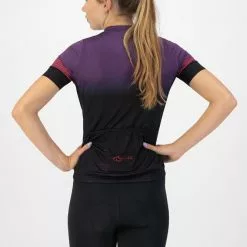 Rogelli Marble Kortærmet Jersey Til Kvinder Lilla / Sort -Endura Salg Rogelli Marble Kortaermet Jersey til 1645440443 05