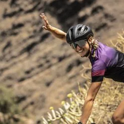 Rogelli Marble Kortærmet Jersey Til Kvinder Lilla / Sort -Endura Salg Rogelli Marble Kortaermet Jersey til 1645440443 07